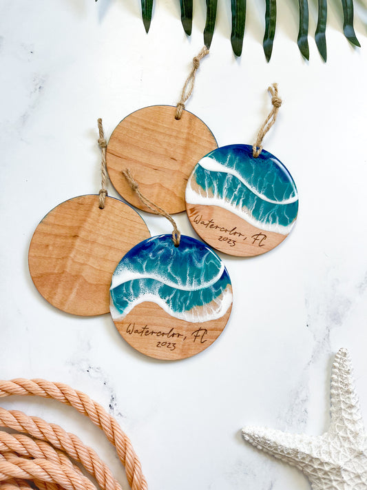 Maple Ocean Tree Ornaments