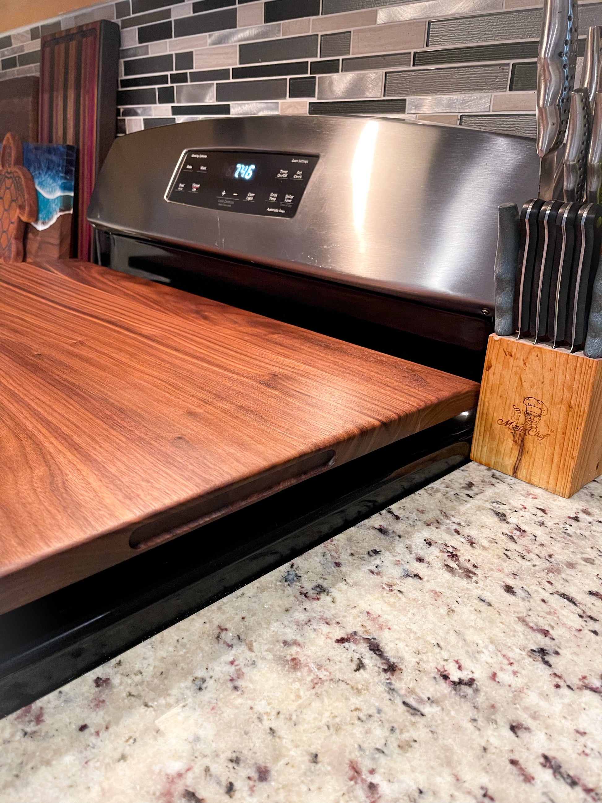 Noodle Board/Stove Cover - Backwoods Custom Creations