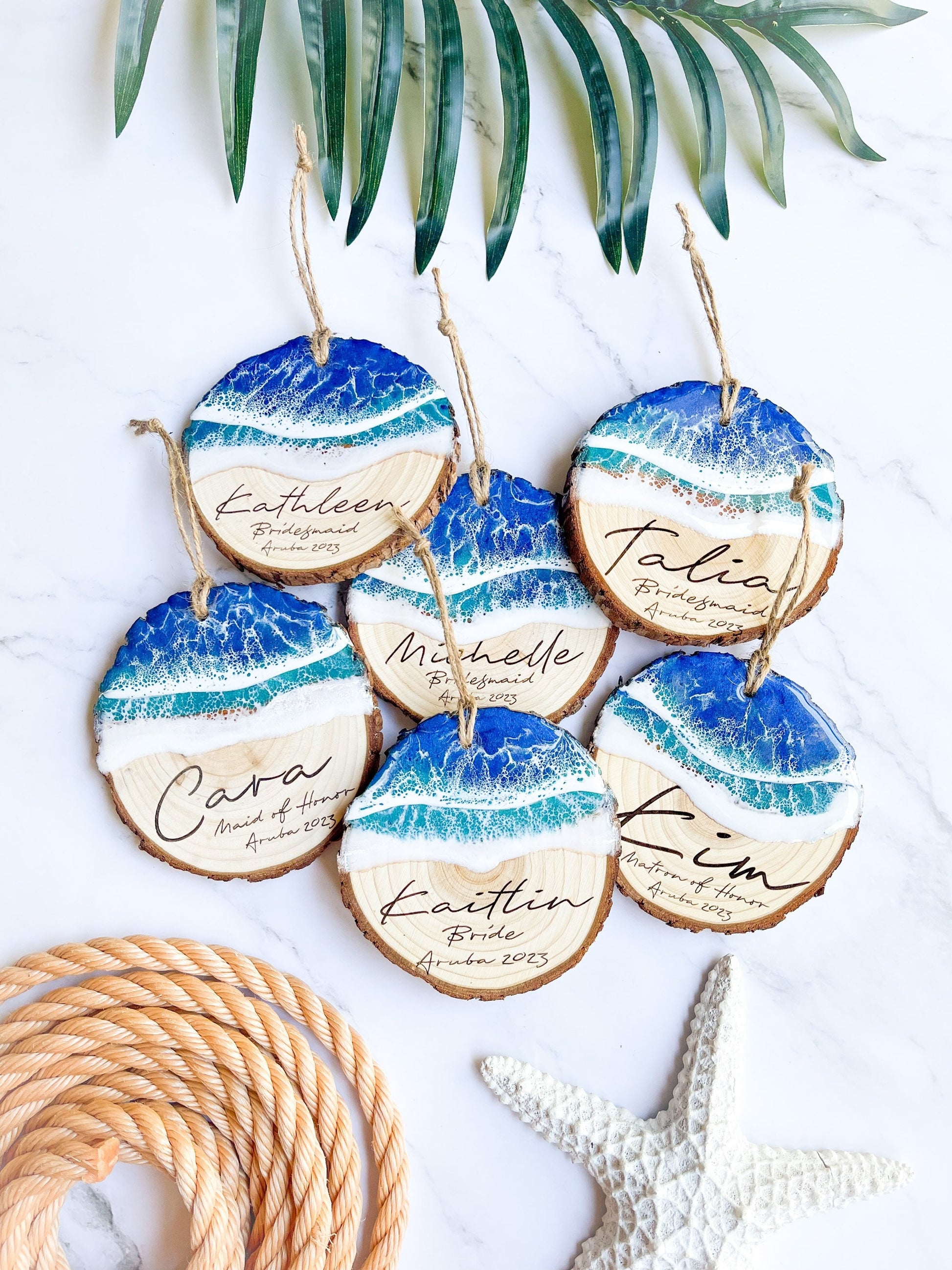 LARGE Ocean Tree Ornaments – Coral Way Designs