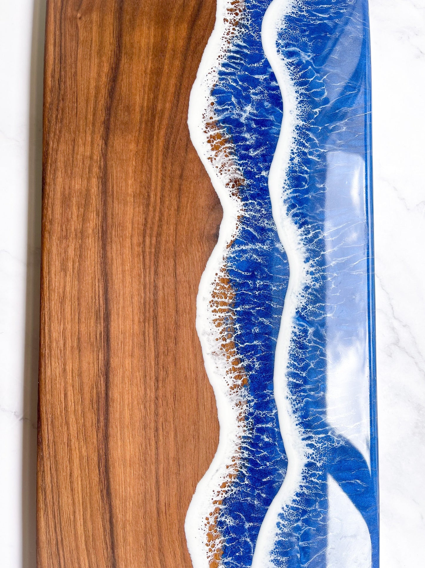 Pacific Blue Walnut Charcuterie Board